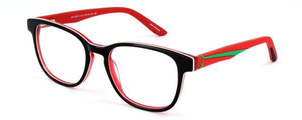 MINI-MUNICH-69090/G 512 NEGRO/ROJO/VERDE 47*16, Negro | Rojo, hi-res 0