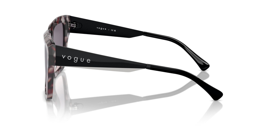 VOGUE-5553/S 314936 GREY TORTOISE/PINK GRADIENT GREY 54*19, Carey gris, hi-res image number 2
