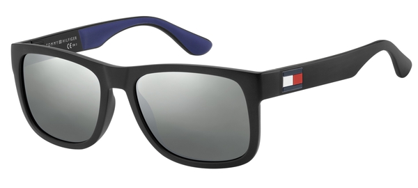 TOMMYHILFIGER-1556/S D51*T4 BLACK BLUE(BL 56*18, Negro, hi-res 0