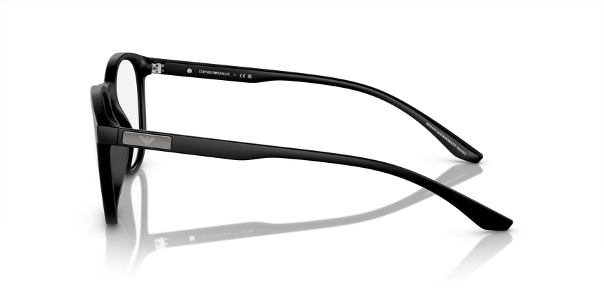 EMPORIO-3229/G 5001 MATTE BLACK 53*19, , hi-res image number 2