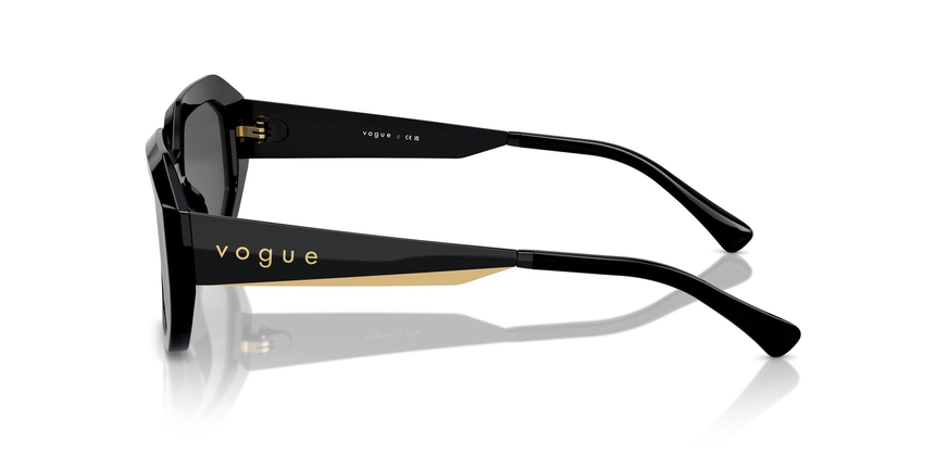 VOGUE-5554/S W44/87 BLACK/DARK GREY 54*18, Negro, hi-res image number 2
