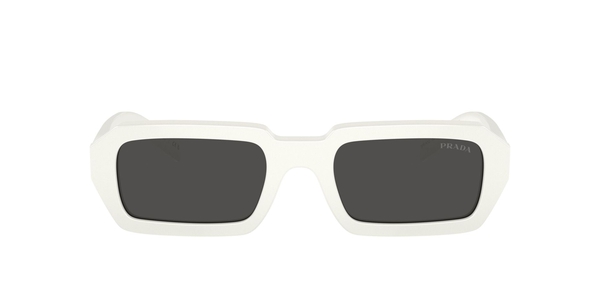 PRADA-A12S/S 17K08Z WHITE(DARK GREY 52*21, Blanco, hi-res 1