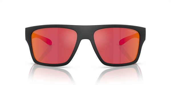 ARNETTE-4330 27536Q BLACK(DARK GREY MIRROR RED/YELLOW 63*17, Negro, hi-res 1