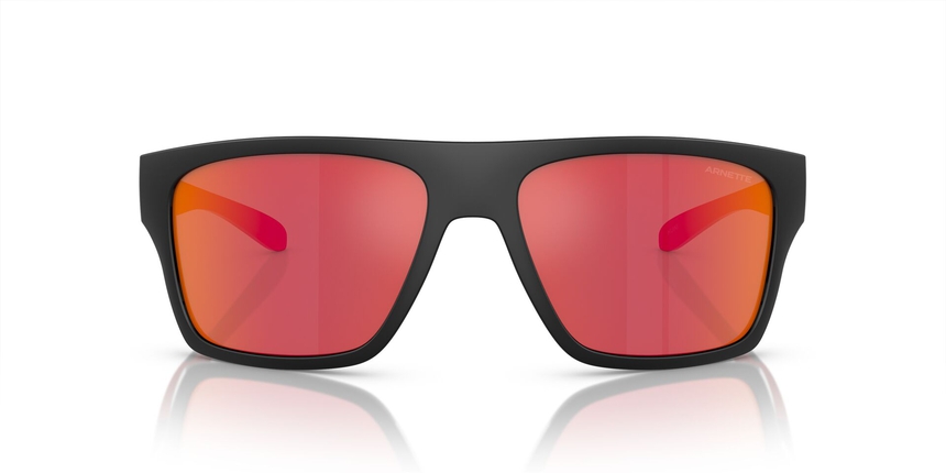 ARNETTE-4330 27536Q BLACK(DARK GREY MIRROR RED/YELLOW 63*17, Negro, hi-res image number 1