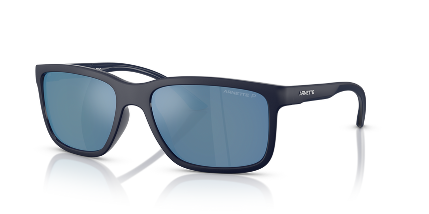 ARNETTE-4359 276222 DARK BLUE MATTE/SHINY(DARK GREY MIRROR WATER POLAR 57*18, Azul, hi-res image number 0