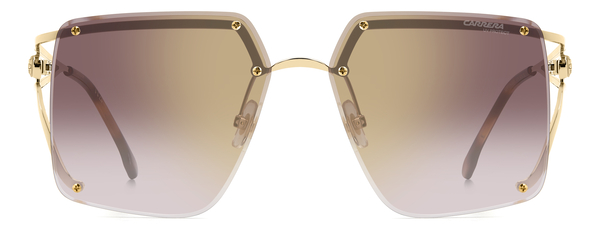 carrera-3041/s vvp*yk gold ivory(gold mirror on burgundy shaded 60*15