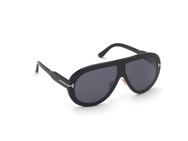 TOMFORD-0836/S 01A shiny black  (smoke 61*10, Negro, hi-res 5