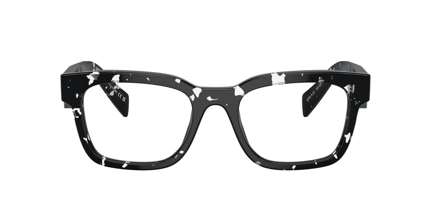 PRADA-A10V/G 15O1O1 HAVANA BLACK/TRANSPARENT 51*20, Transparente negro havana, hi-res image number 1