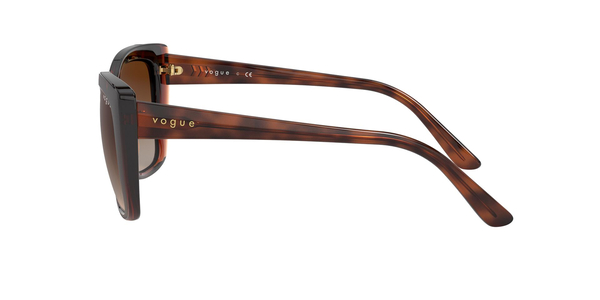 VOGUE-5337S/S 238613 HAVANA(BROWN GRADIENT 53*18, , hi-res 3