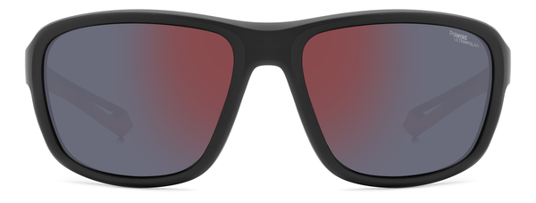 POLAROID-7049/S 8LZ BLACK ORANGE 62*17, Negro | Naranja, hi-res 1