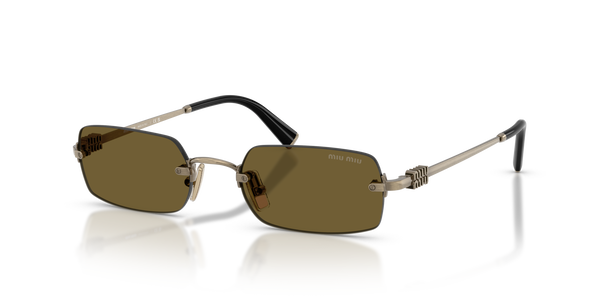 MIUMIU-B50S/S 26C09Z OLD GOLD(DARK BROWN 50*20, Plata, hi-res 0