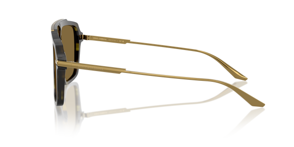 GABBANA-4477/S 3447S7 STRIPED OLIVE(BROWN 56*17, , hi-res 2