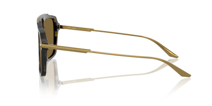 GABBANA-4477/S 3447S7 STRIPED OLIVE(BROWN 56*17, , hi-res image number 2