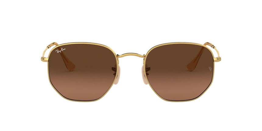 RB-3548N 912443 GOLD (BROWN GRADIENT GREY) 54*21, Dorado, hi-res image number 1