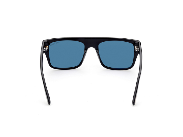 TOMFORD-0907/S 01V shiny black  (blue 55*19, Negro, hi-res 4