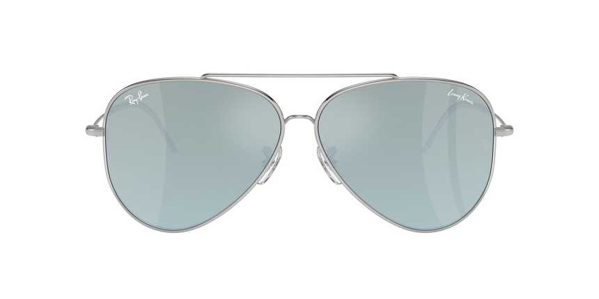 RB-0101S 003/30*3N SILVER(GREEN MIRROR SILVER (ed.Lenny Kravitz) 59*11, Plata, hi-res image number 1