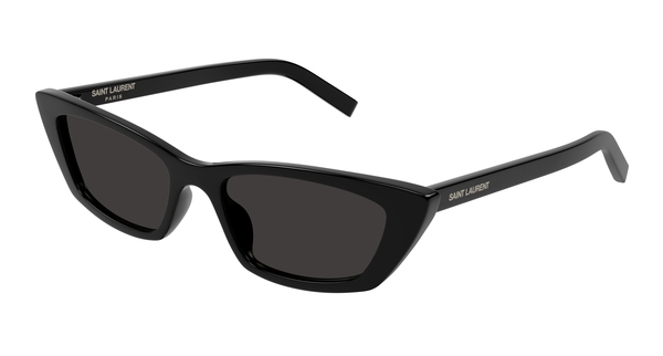 SAINT-LAURENT-SL277/S 009 BLACK-BLACK-BLACK 52*18, Negro, hi-res 0