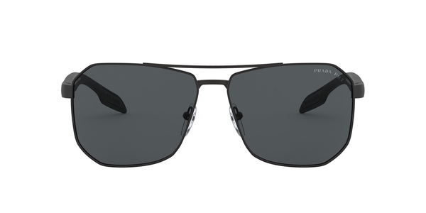 prada-sport-51vs/s dg05z1 black rubber(polar grey 62*14