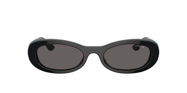 VOGUE-5582S/S W44/87 BLACK(BLACK SMOKE 53*20, Negro, hi-res 1