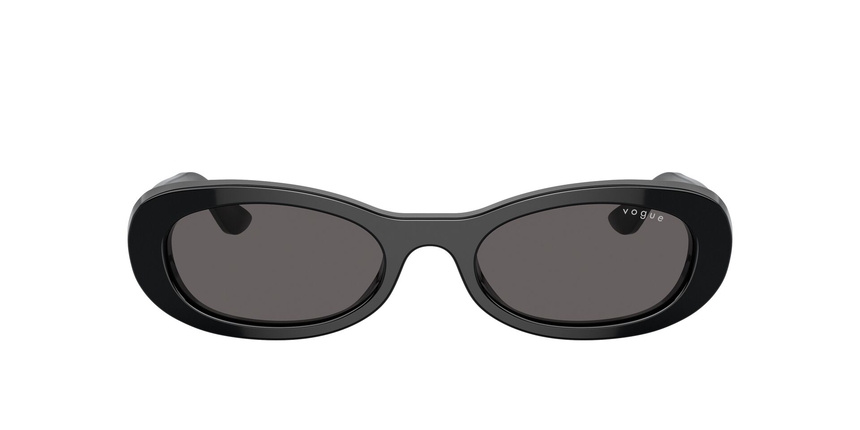 VOGUE-5582S/S W44/87 BLACK(BLACK SMOKE 53*20, Negro, hi-res image number 1