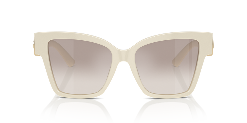 GABBANA-4470/S 331294 CREAM/CLEAR GRAD BROWN MIRR SILVER 54*17, Beige, hi-res image number 1