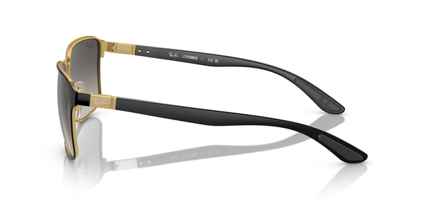 RB-3721 187/11 BLACK ON ARISTA( 59*17, Negro | Dorado, hi-res 2