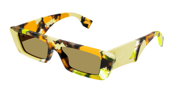 GUCCI-GG1625S/S 001 YELLOW (BROWN) 54*16, Amarillo, hi-res 0