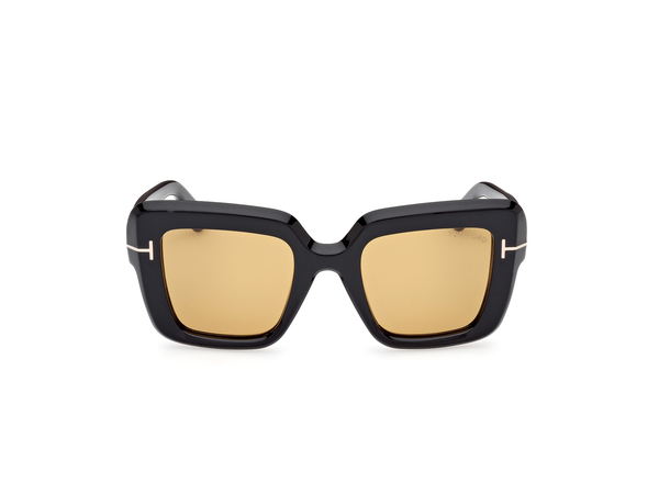 TOMFORD-1157/S 01E*2 shiny black (orange 50*23, Negro, hi-res 1