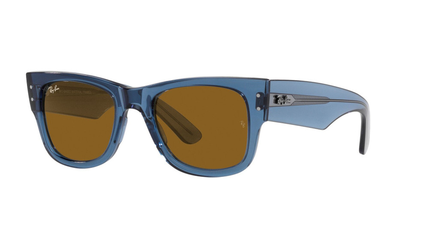 RB-0840S 668073 TRANSPARENT BLU(BROWN 51*21, Azul, hi-res image number 0