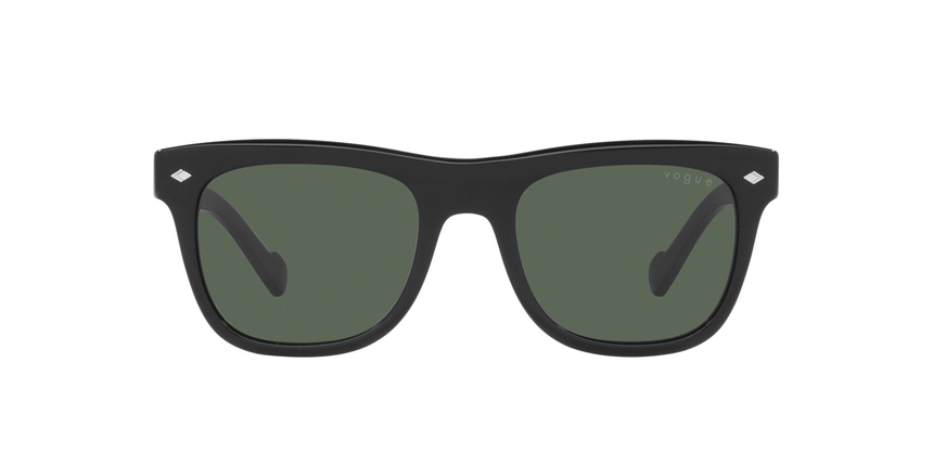 VOGUE-5465/S W44/71 BLACK(DARK GREEN 51*20, Negro, hi-res image number 1