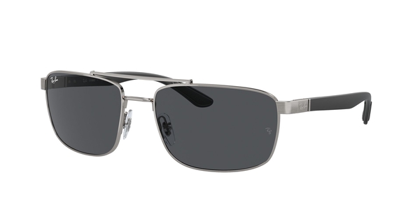 RB-3737 004/87 GUNMETAL(DARK GREY 60*18, Gris, hi-res 0