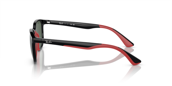 RJ-9078S 713171 BLACK ON RUBBER RED(DARK GREEN 48*16, Negro | Rojo, hi-res 2