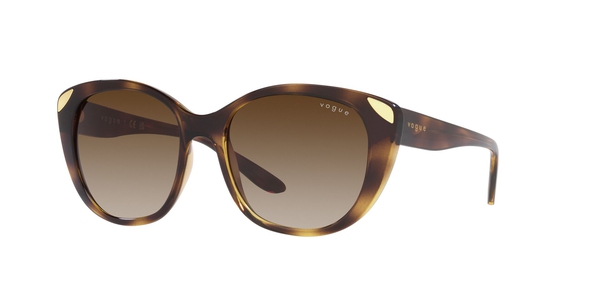 VOGUE-5457S/S W65613 DARK HAVANA(GRADIENT BROWN 53*17, Havana, hi-res 0