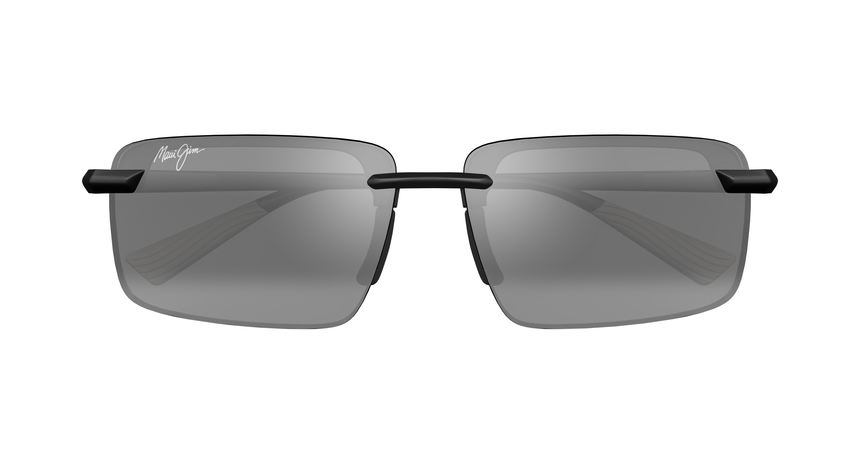 MAUI-JIM-LAULIMA/S 626-02 MATTE BLACK (GREY 61*14, Negro mate, hi-res image number 1