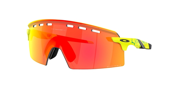 OAKLEY-ENCODER-STRIKE-VENTED-9235 923519 MATTE TENNIS BALL YELLLOW/PRIZM RUBY 39*139, Amarillo mate, hi-res 0