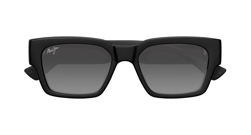 MAUI-JIM-KENUI/S GS642-14 SHINY BLACK (LIGHT GREY 53*18, , hi-res image number 1