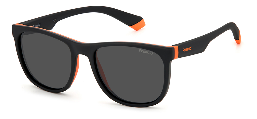 POLAROID-KIDS-8049/S 8LZ*M9 BLACK ORANGE(GREY POLARIZED 49*16, Negro, hi-res image number 0