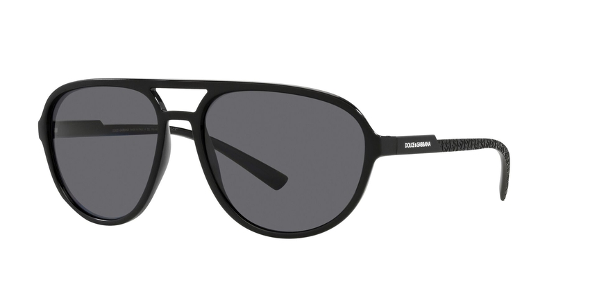 GABBANA-6150/S 252581 MATTE BLACK(DARK GREY POLAR 60*17, , hi-res image number 0