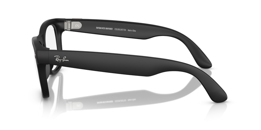 RB-META-4008 601S1M MATTE BLACK(TRANSITIONS GRAPHITE GREEN 53*22, Negro mate, hi-res image number 4