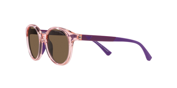 EMPORIO-KIDS-4185/S 554473 TRANSPARENT PINK(DARK BROWN 47*18, Rosa, hi-res 10