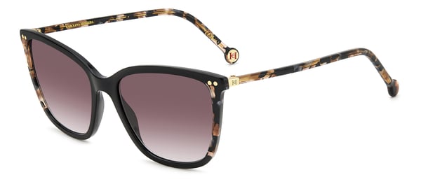 CAROLINA-0245/S WR7*3X BLACK HAVANA(PINK DOUBLESHADE 55*17, Havana, hi-res 0