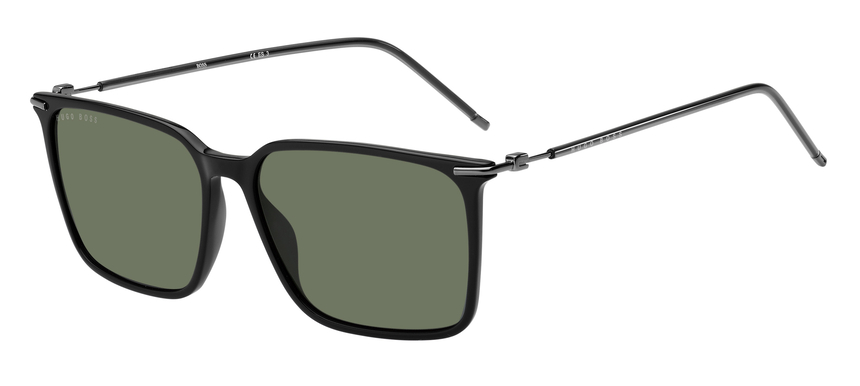 BOSS-1371/S 807*QT BLACK(GREEN 57*15, Negro, hi-res image number 0