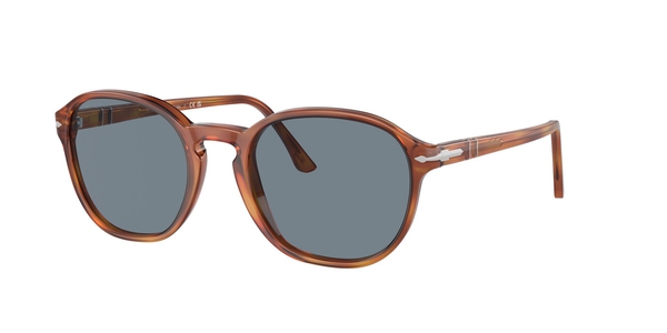 PERSOL-3343S/S 96/56 TERRA DI SIENA(LIGHT BLUE 53*21, Marrón, hi-res 0
