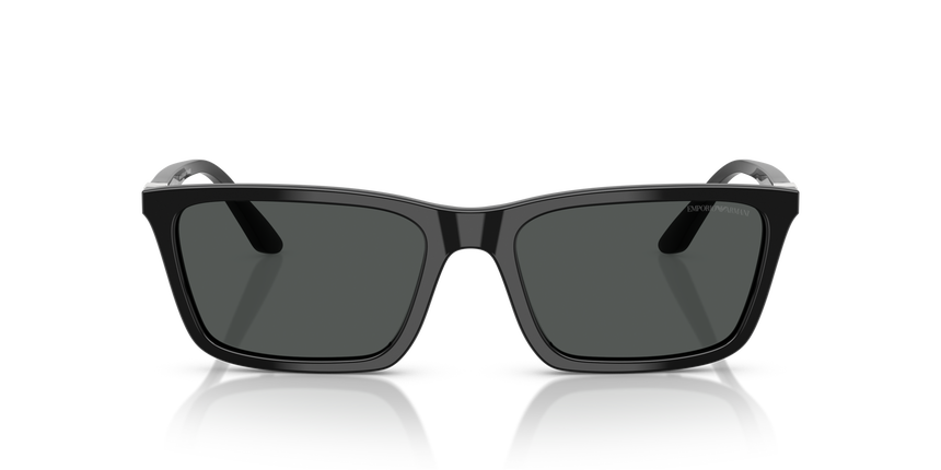 EMPORIO-4239U/S 501787 SHINY BLACK(DARK GREY 55*18, , hi-res image number 1