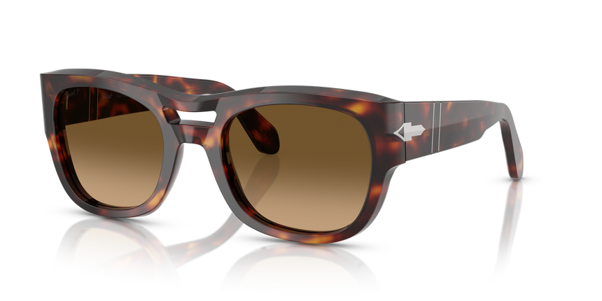 PERSOL-0064S/S 24/M2 HAVANA(BROWN GRADIENT BROWN - POLAR 54*22, , hi-res image number 0