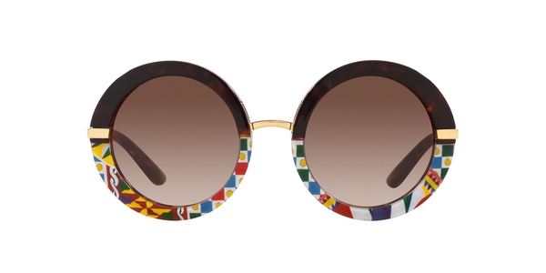 gabbana-4393/s 327813 top havana/handcart(brown gradient dark brown 52*23
