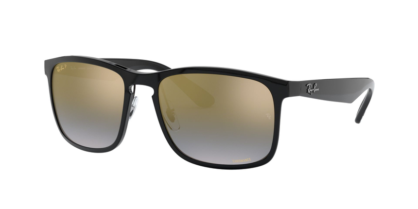RB-4264 601/J0 BLACK(BLUE MI 58*18, Negro, hi-res image number 0
