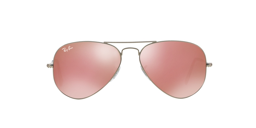 RB-3025 019/Z2*2N PLATA/MARRON ESPEJO ROSA 58*14, Plata, hi-res image number 2