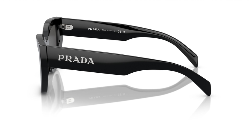 PRADA-A09S/S 1AB5S0 BLACK(DARK GREY 53*18, Negro, hi-res image number 2