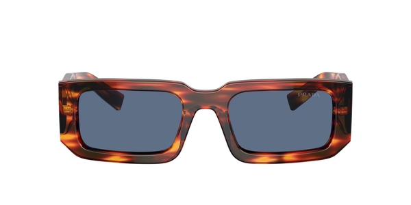 PRADA-06YS/S 17R06A STRIPED RADICA/DARK BLUE 53*21, Havana, hi-res 1